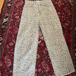 Leopard Print Jeans by Le Jean